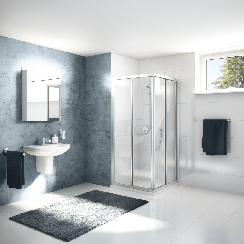 Allegra 2 Door Corner Entry